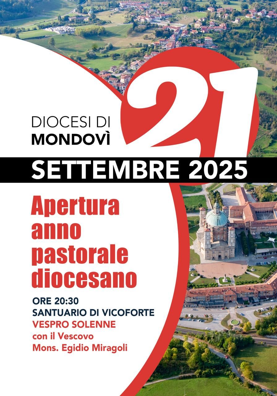 Apertura dell’anno Pastorale, domenica 21 settembre